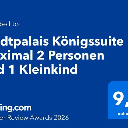 Stadtpalais Koenigssuite Maximal 2 Personen Und 1 Kleinkind Lägenhet Bautzen